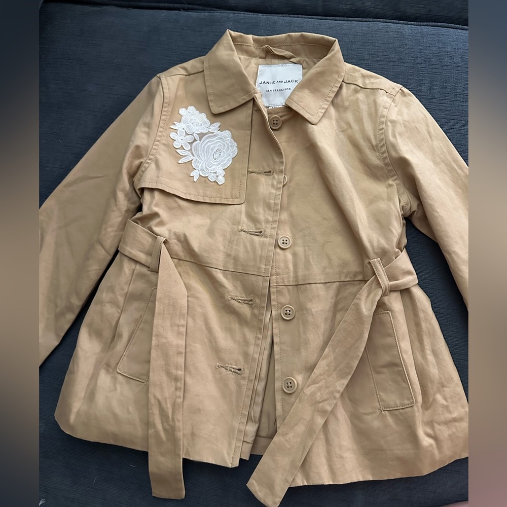 Janie and Jack Toddler Trench Coat
